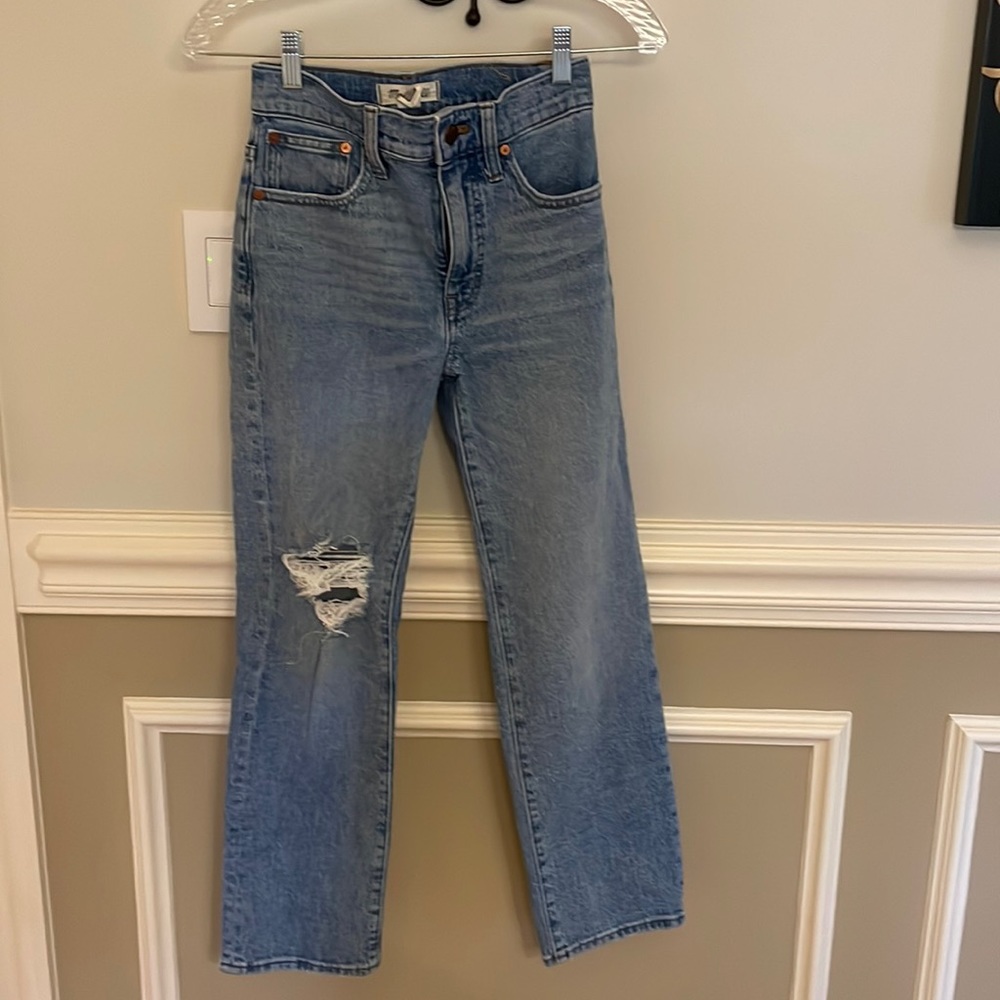 Madewell The Perfect Vintage straight jean size 23p